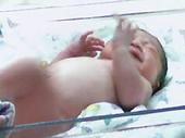 baby antonio's new born pic